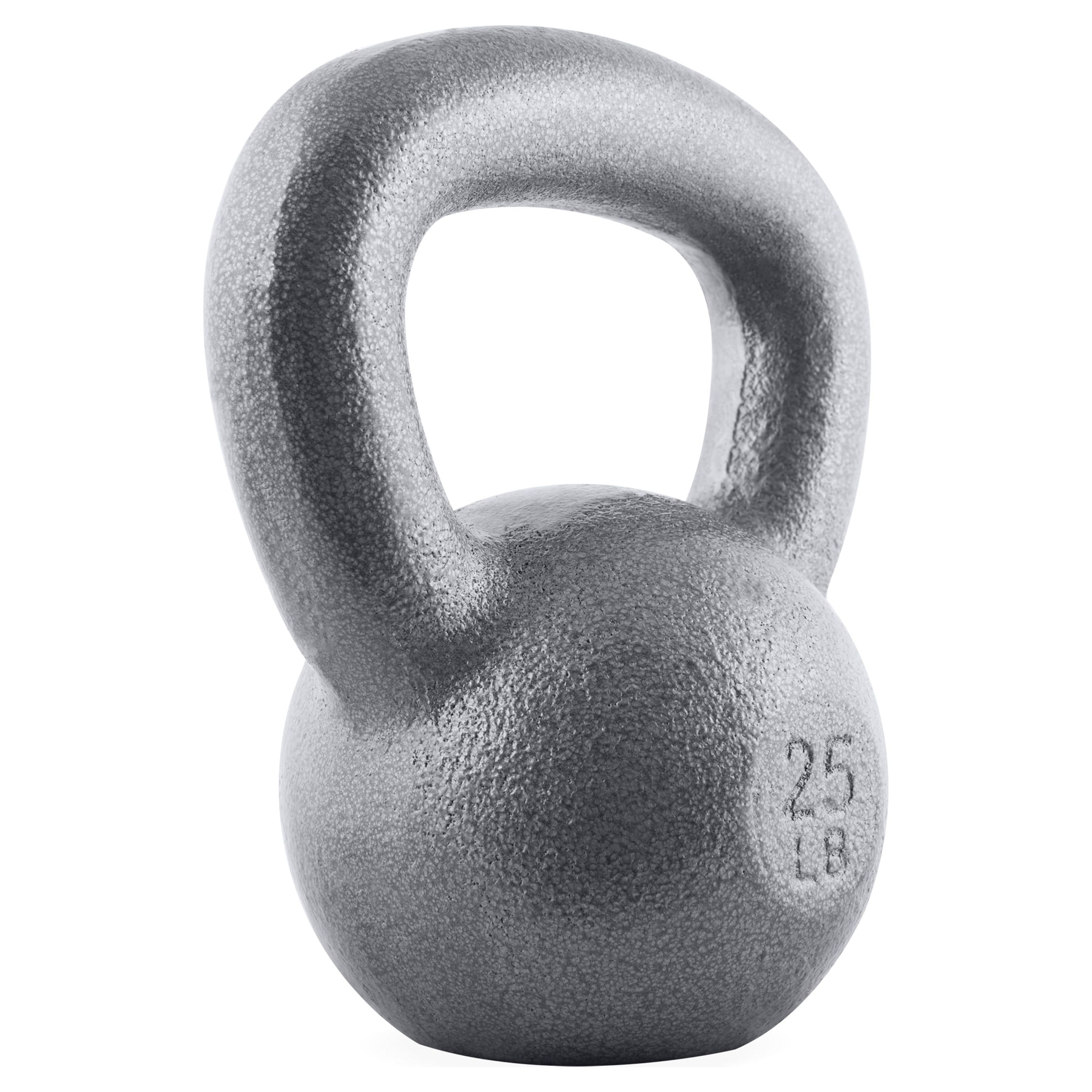 CAP Barbell Cast Iron Kettlebell, Single, 25-Pounds