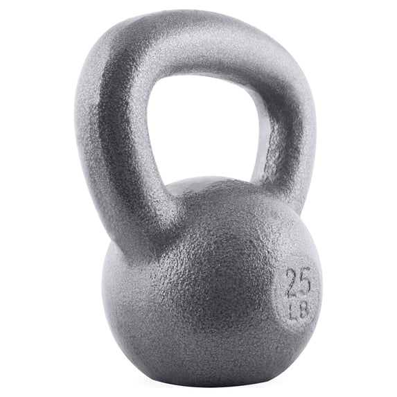 CAP Barbell Cast Iron Kettlebell, Single, 25-Pounds