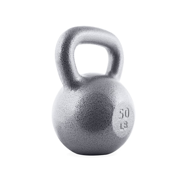 CAP Barbell Cast Iron Kettlebell, Single, 50-Pounds