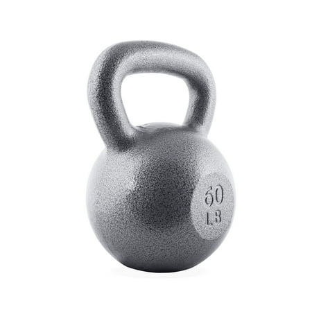 CAP Barbell Cast Iron Kettlebell, Single, 60-Pounds