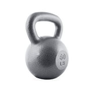 CAP Barbell Cast Iron Kettlebell, Single, 60-Pounds