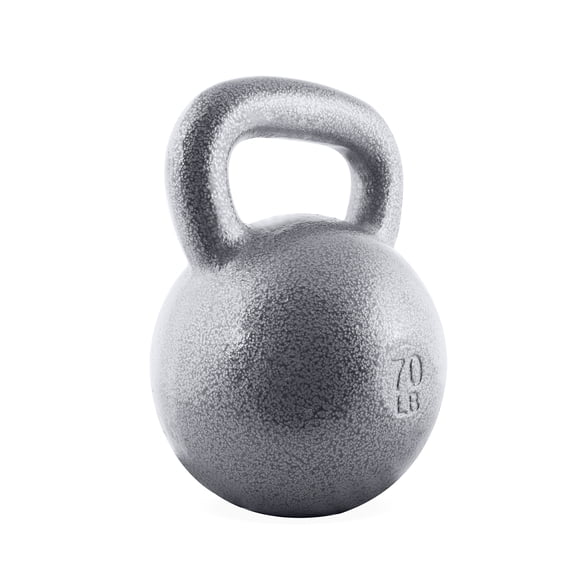 CAP Barbell Cast Iron Kettlebell, Single, 70-Pounds