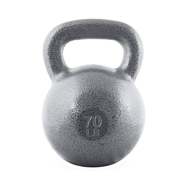 CAP Barbell Cast Iron Kettlebell, Single, 70Pounds