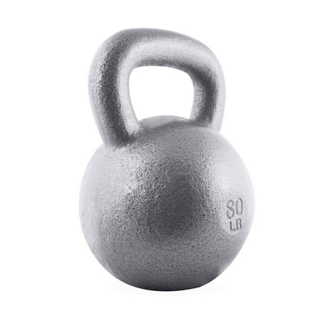 CAP Barbell Cast Iron Kettlebell, Single, 80-Pounds