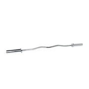 CAP Barbell 47" Olympic Curl Bar, Chrome (Fits 2-Inch Weight Plates)