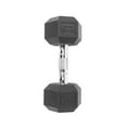 thumbnail image 1 of CAP Barbell Coated Hex Dumbbell, Single 25 Lbs., 1 of 6