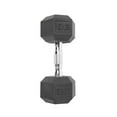 thumbnail image 1 of CAP Barbell Coated Hex Dumbbell, Single 30 lbs, 1 of 7