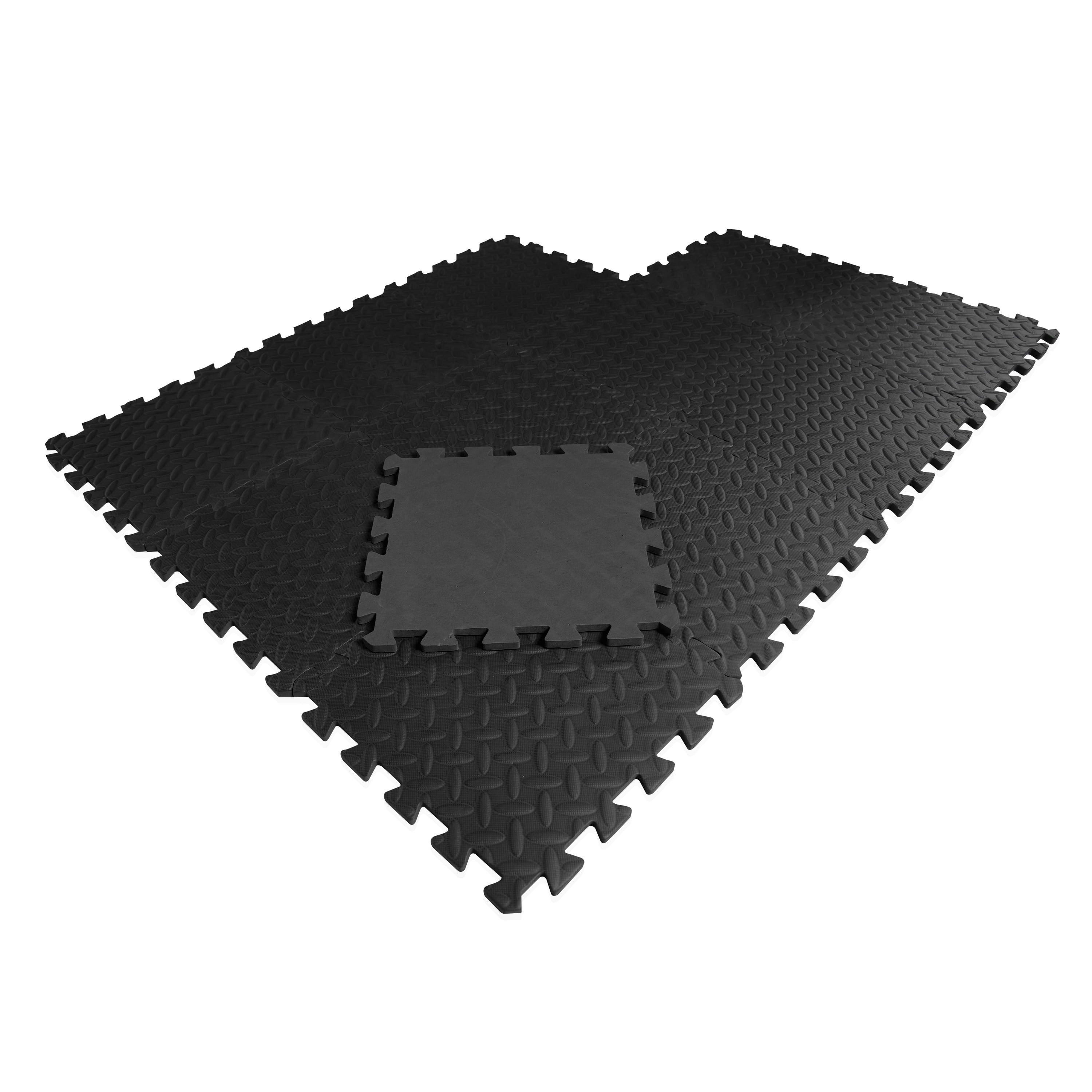 CAP Barbell Equipment Mat, 12-Piece, Black, 48