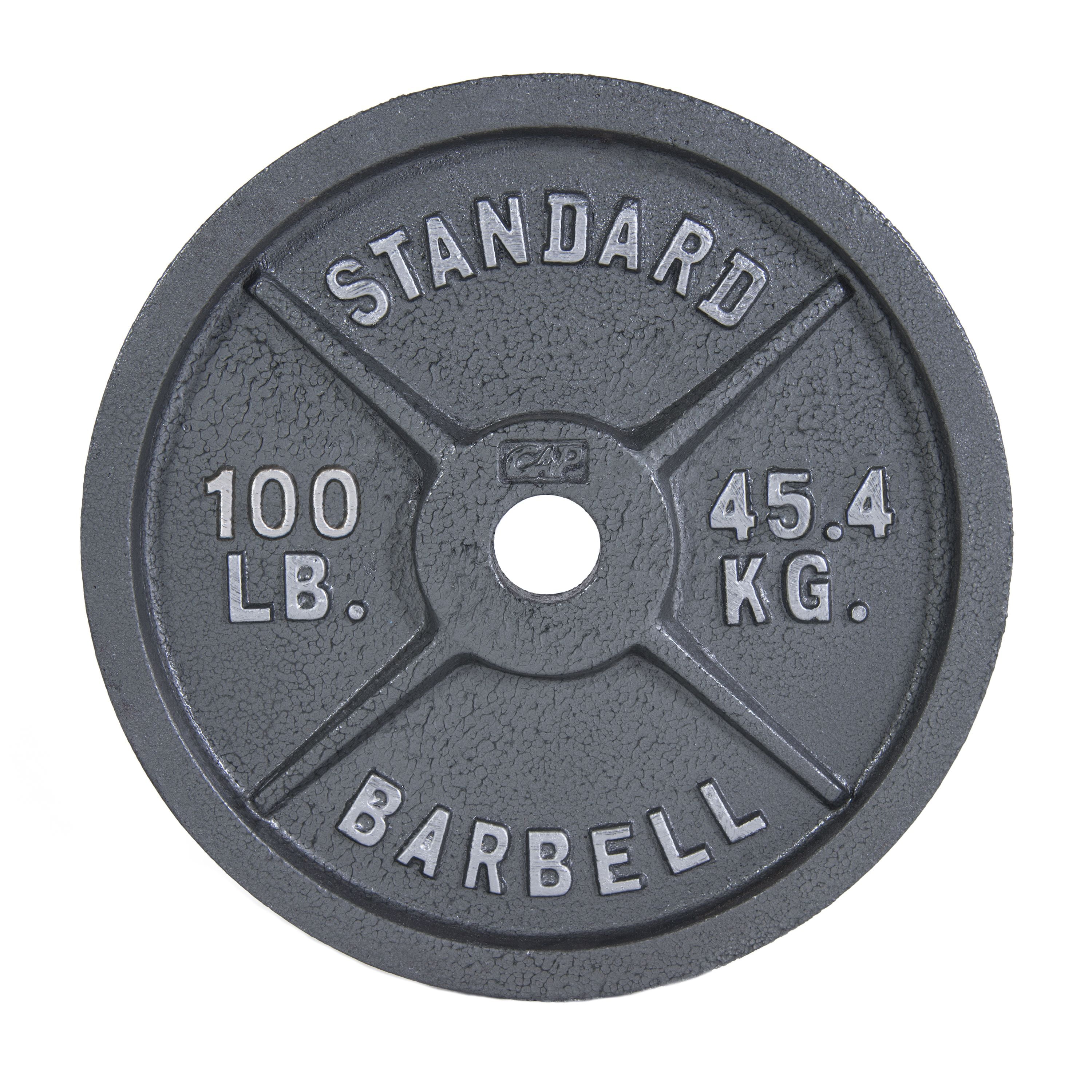 Cast Iron Plates - Barbell Standard - Elite