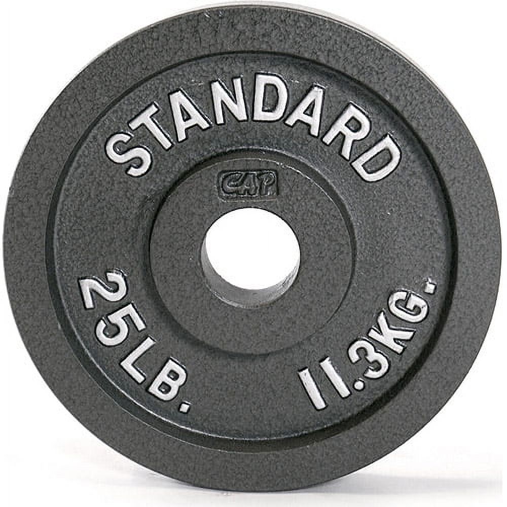 CAP Barbell Gray Olympic Cast Iron Weight Plate, 25 lb - image 1 of 2