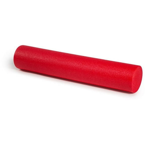 CAP Barbell High-Density Foam Roller, Red, 30 inches