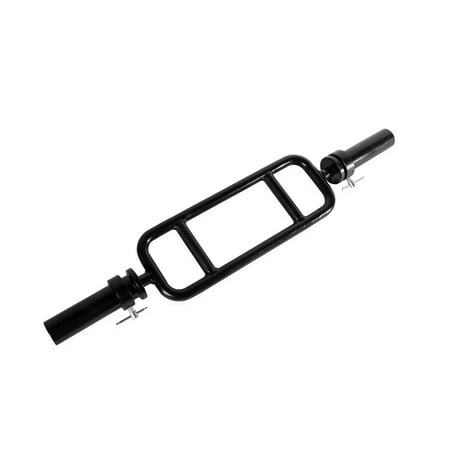 CAP Barbell Olympic 2-Inch Black Triceps Bar, 34-Inch Bar