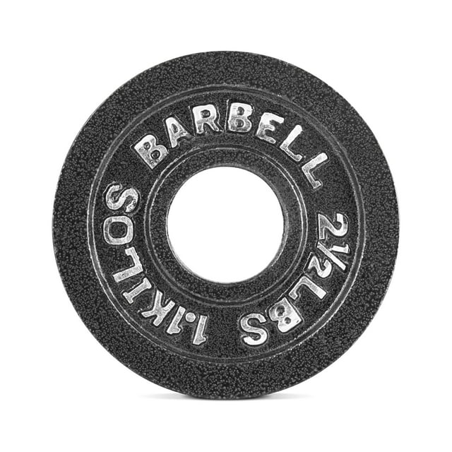 CAP Barbell Olympic Cast Iron Plate, 2.5-100 Lbs., Single