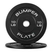 CAP Barbell Olympic Rubber Bumper Plate, PAIR (10lbx2)