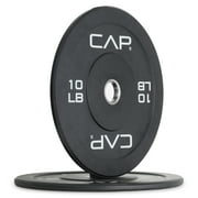 CAP Barbell Olympic Rubber Bumper Plates (Pairs/Singles by sizes)