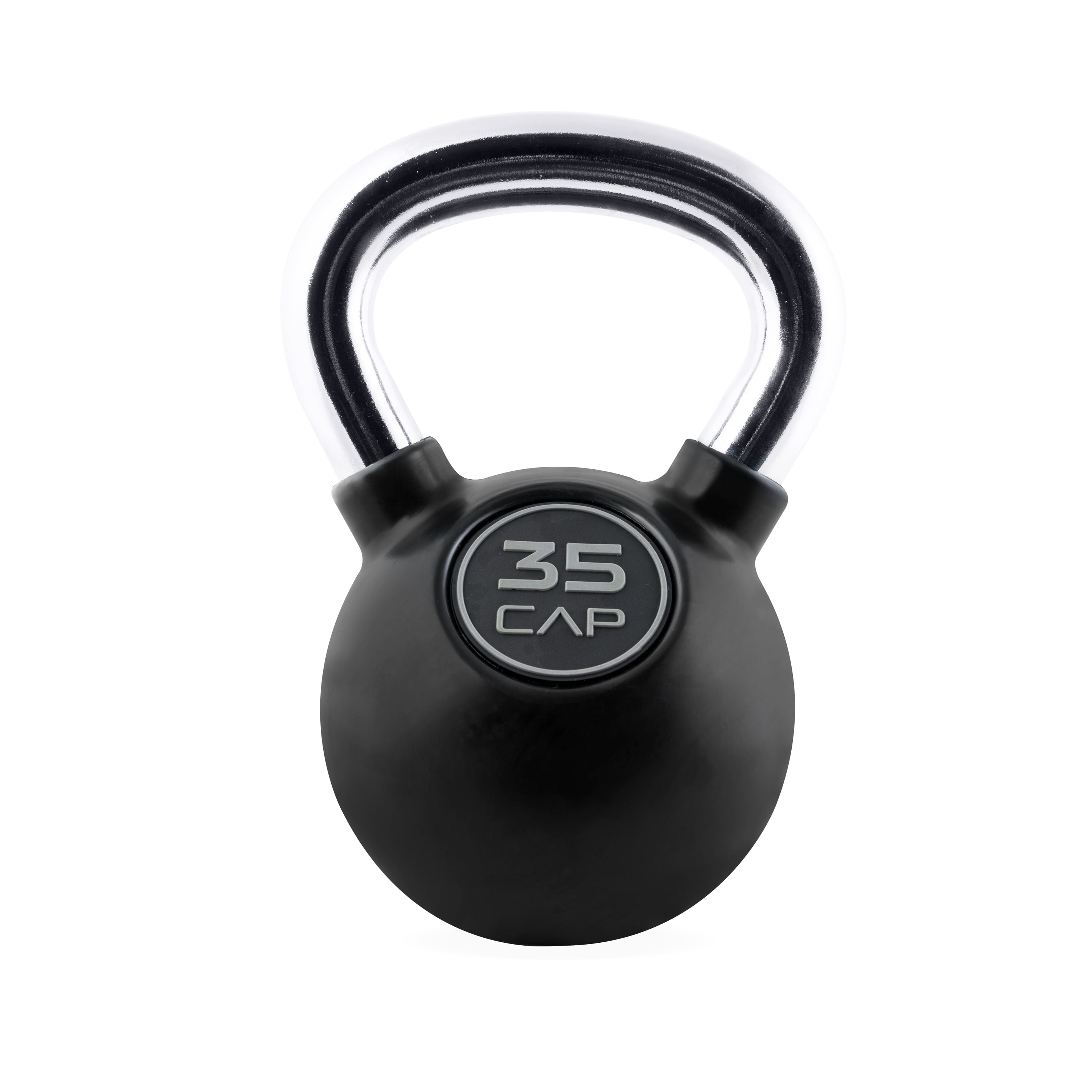 CAP Barbell Rubber Coated Kettlebell 35lb Single