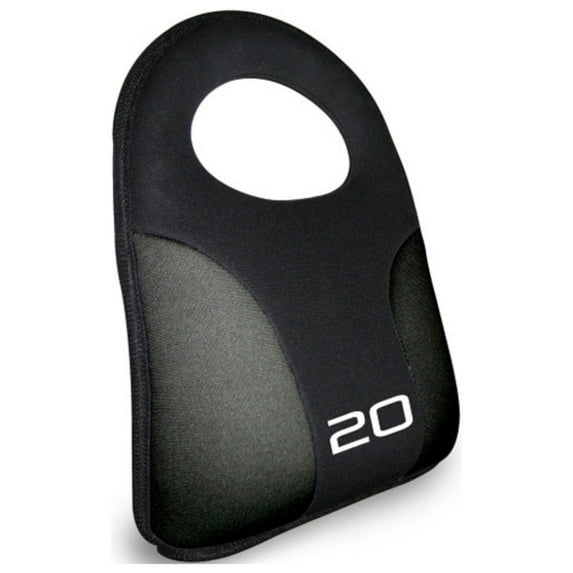 CAP Barbell Soft Kettlebell, Black, 20 Pounds