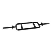 CAP Barbell Standard 1 In. شريط الوزن ثلاثي الملولب مع الياقات ، 34 بوصة ، أسود