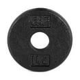 thumbnail image 1 of CAP Barbell Standard Cast Iron Weight Plate, 1.25 lbs, Black, 1 of 5