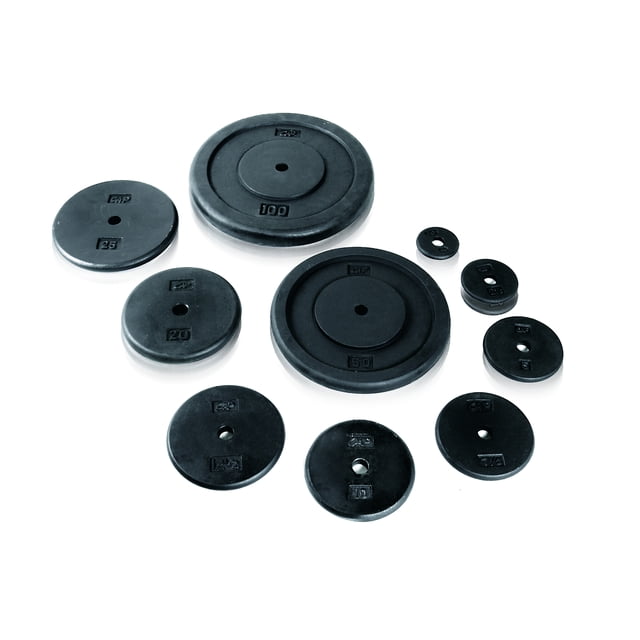 CAP Barbell Standard Cast Iron Weight Plate, 2.5 Lbs., Black