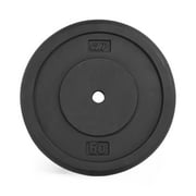 CAP Barbell Standard Cast Iron Weight Plate, 50 lbs, Black