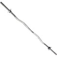 thumbnail image 1 of CAP Barbell Standard Threaded Solid Easy Curl Bar, 47-Inch, Chrome Finish, 1 of 3