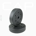 thumbnail image 1 of CAP Barbell Standard Vinyl Weight Plate Set, 15 lb (7.5 lb x 2), 1 of 3