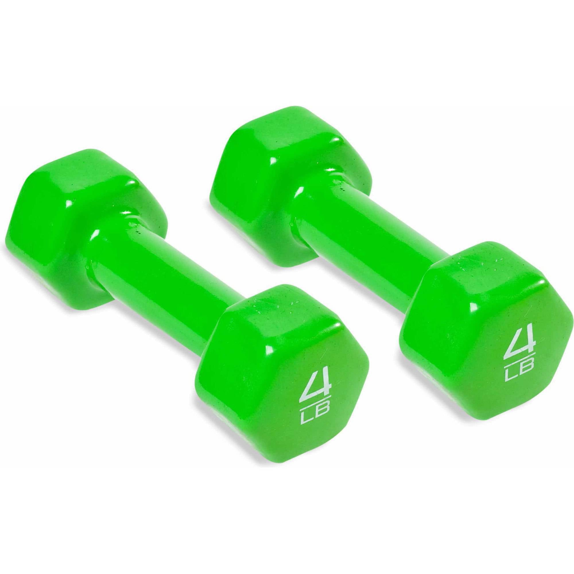 CAP Barbell Vinyl Coated Dumbbell 12 lb Pair Walmart