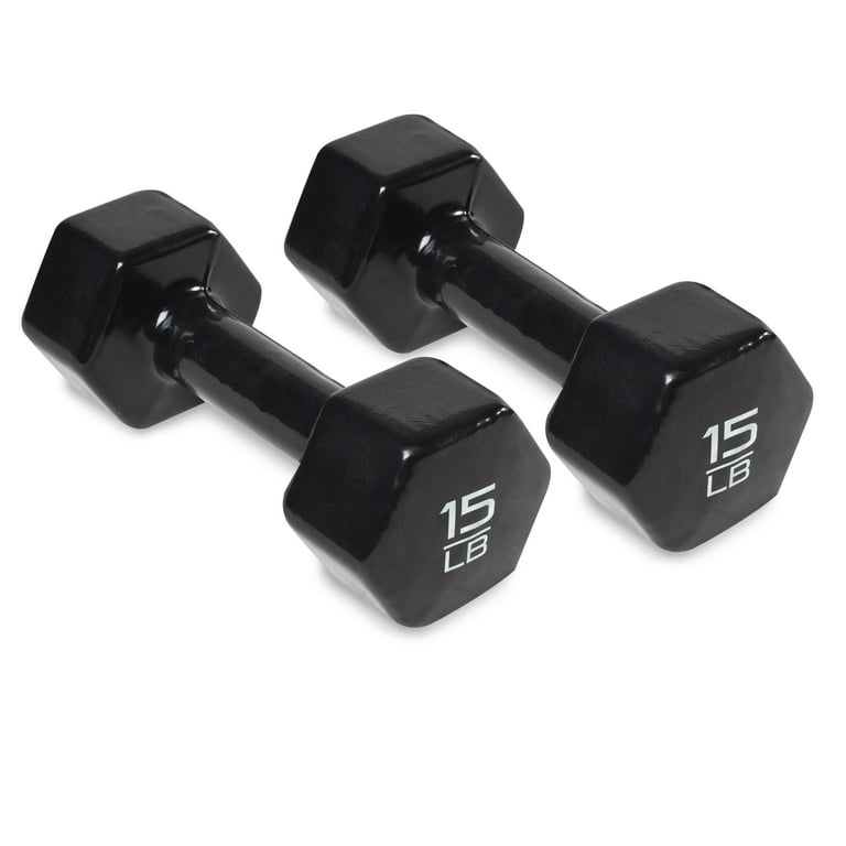 Cap vinyl dumbbell set walmart sale