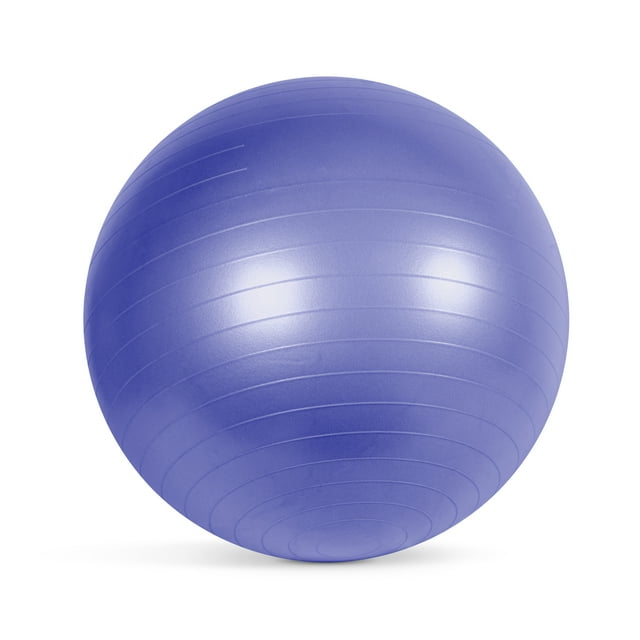 CAP Fitness Stability Ball, 65cm, Purple - Walmart.com