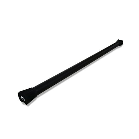 CAP Non-Slip Weighted Workout Bar, 15 lb