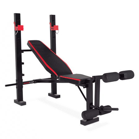 CAP Standard Weight Bench with Leg Press