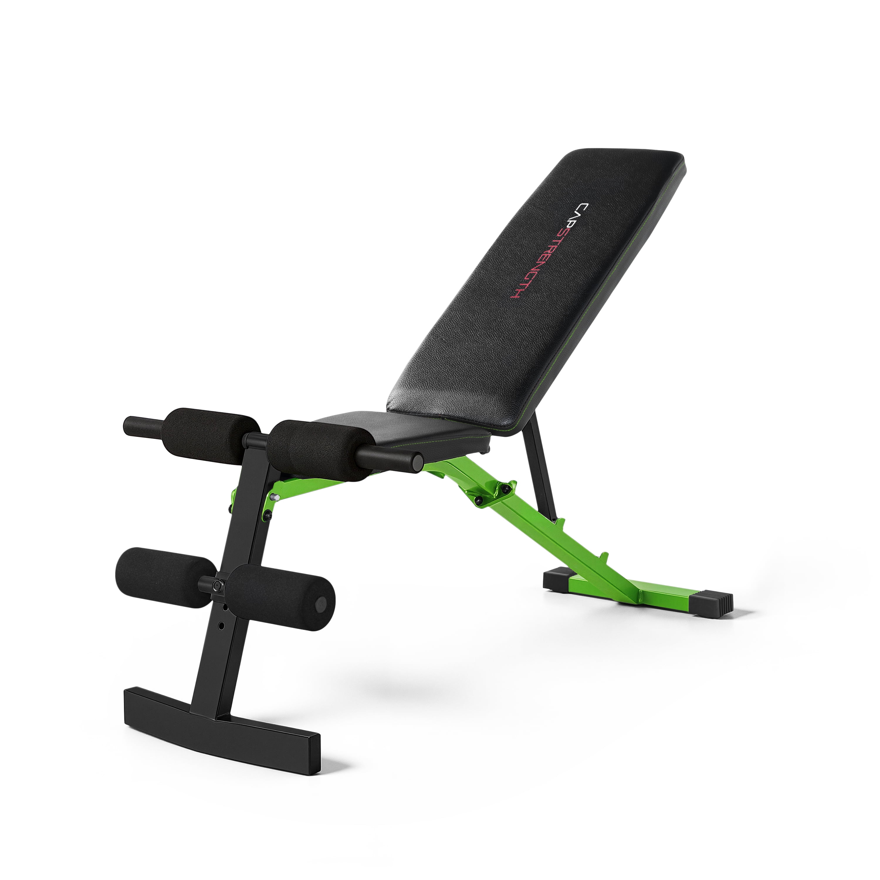 CAP Strength Adjustable FID Weight Bench (600 lb Weight Capacity), Green