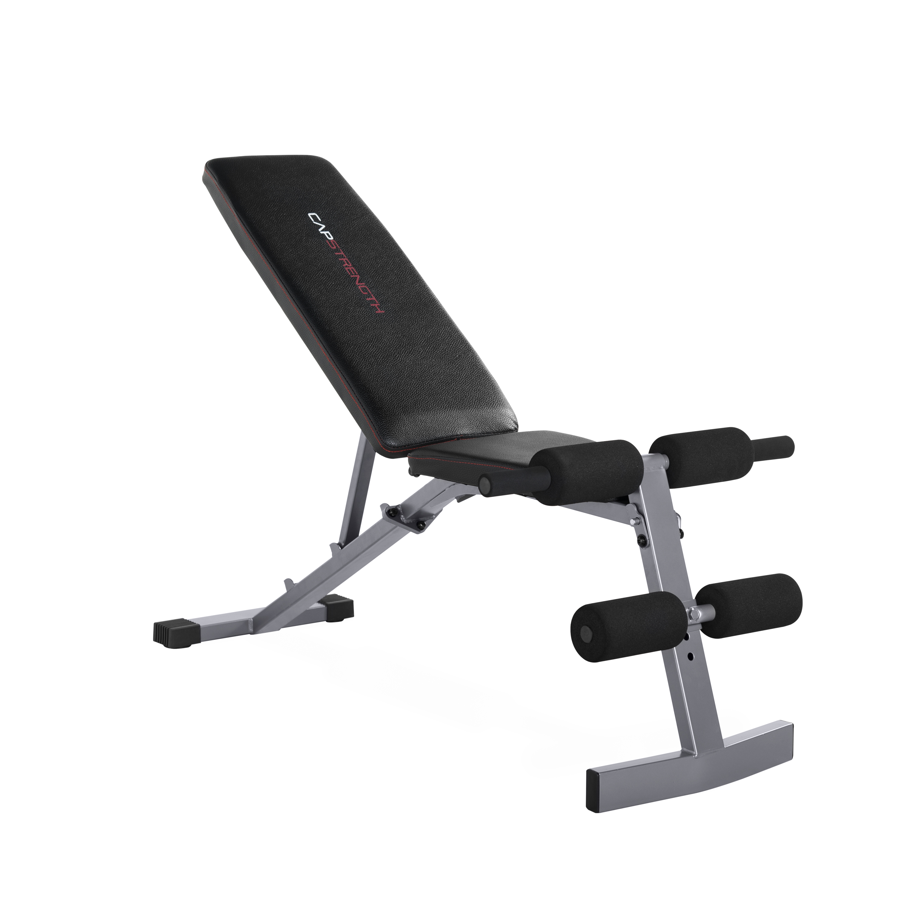 CAP Strength Adjustable FID Workout Bench (600 lb Weight Capacity), Black & Gray - image 1 of 10
