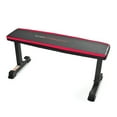 thumbnail image 1 of CAP Strength Deluxe Flat Fitness Weight Bench, Black, 1 of 5