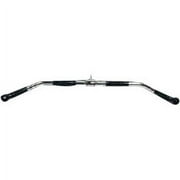 CAP Strength Deluxe Lat Bar with Rubber Handgrips, Assorted Lengths