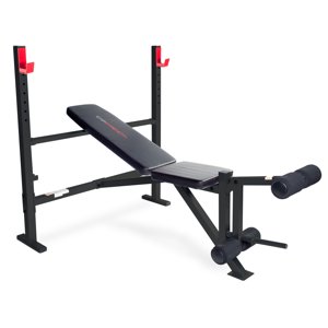 CAP Strength Deluxe Mid-Width Weight Bench, 500 lb Capacity