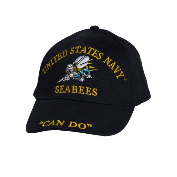 CAP-USN,SEABEES (VELCRO BUCKLE)