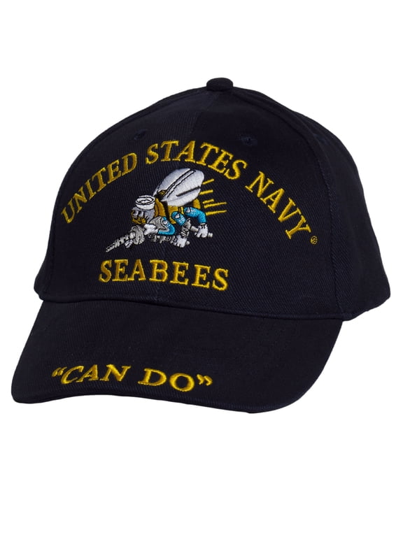 CAP-USN,SEABEES (VELCRO BUCKLE)