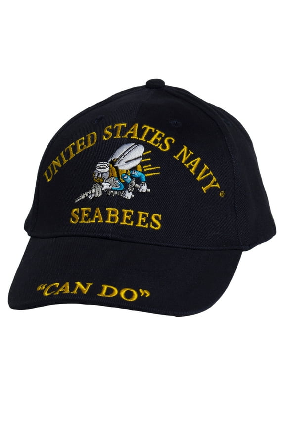 CAP-USN,SEABEES (VELCRO BUCKLE)
