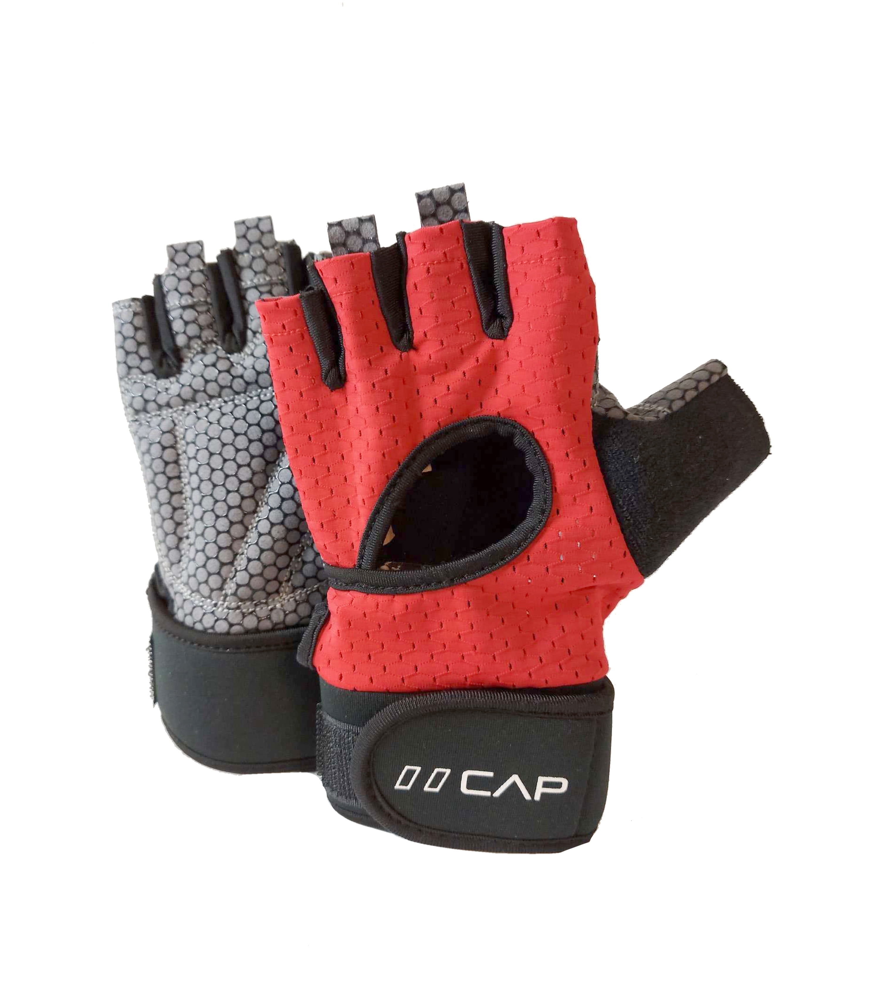 WODies Athletic Workout Gloves / Grips S / Red