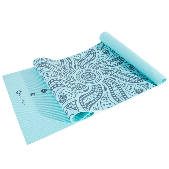 CAP Yoga Mat with Carry Strap, Mandala