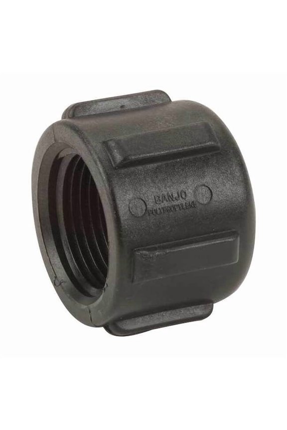 Manufacturer Varies Cap,1 in Pipe Size, Schedule 80, FNPT CAP100