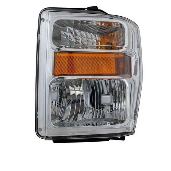 CAPA 08-10 F-Series Super Duty Headlight Headlamp Head Light w/Bulb Driver Side