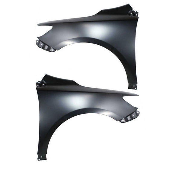 CAPA Fits 09-13 Corolla Front Fender Quarter Panel Primed Left & Right SET PAIR