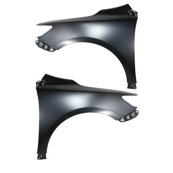 CAPA Fits 09-13 Corolla Front Fender Quarter Panel Primed Left & Right SET PAIR