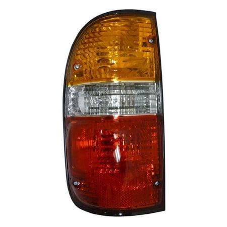 CAPA For 01-04 Tacoma Pickup Truck Taillight Taillamp Brake Light Lamp Left Side