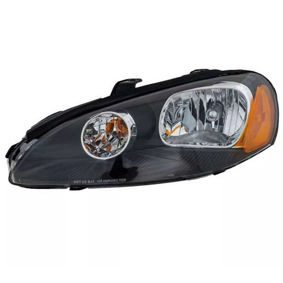 CAPA For 03-05 Stratus Coupe Front Headlight Headlamp Head Lamp w/Bulb Left Side