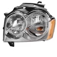 thumbnail image 1 of CAPA For 05 06 07 Grand Cherokee Headlight Headlamp Head Light w/Bulb Left Side, 1 of 5