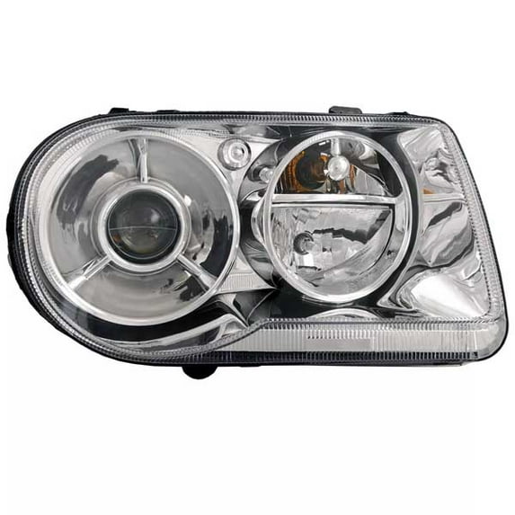 CAPA For 05-10 300C 5.7L Halogen Headlight Headlamp Head Light w/Bulb Right Side